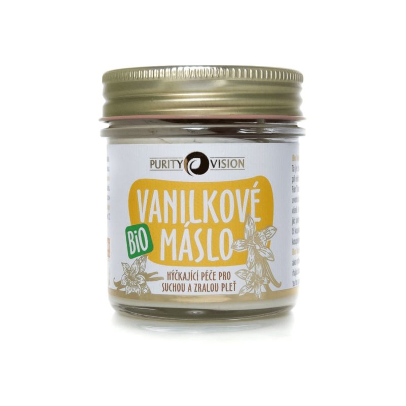 Purity Vision Vanilkové tělové máslo BIO
