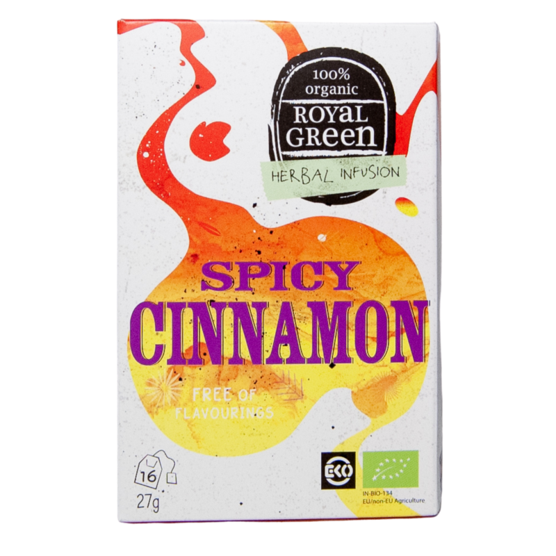 BIO Bylinný čaj Spicy Cinnamon (16x1,7g)